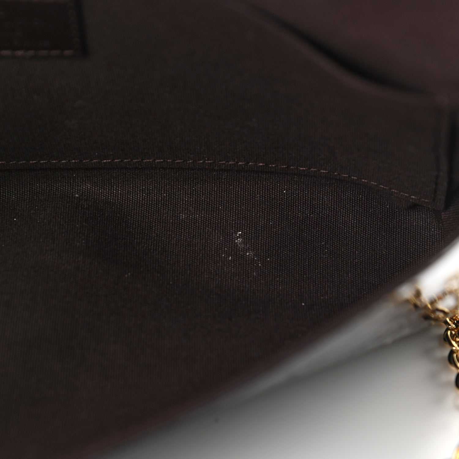 Louis Vuitton Vernis Pochette Felicie Chain Wallet Amarante 12 of 14