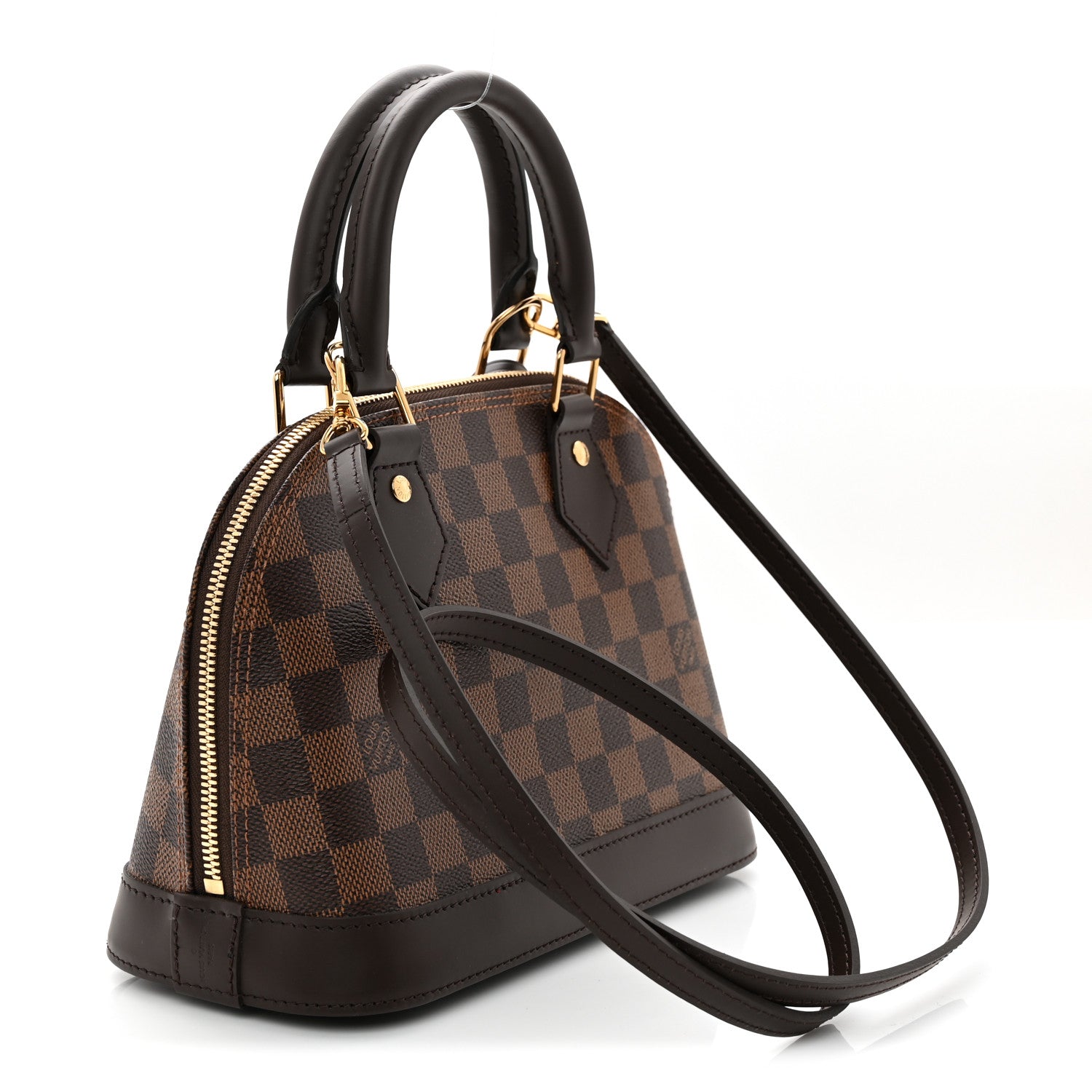 Louis Vuitton Damier Ebene Alma BB 3 of 9