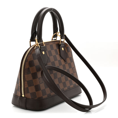 Louis Vuitton Damier Ebene Alma BB 3 of 9