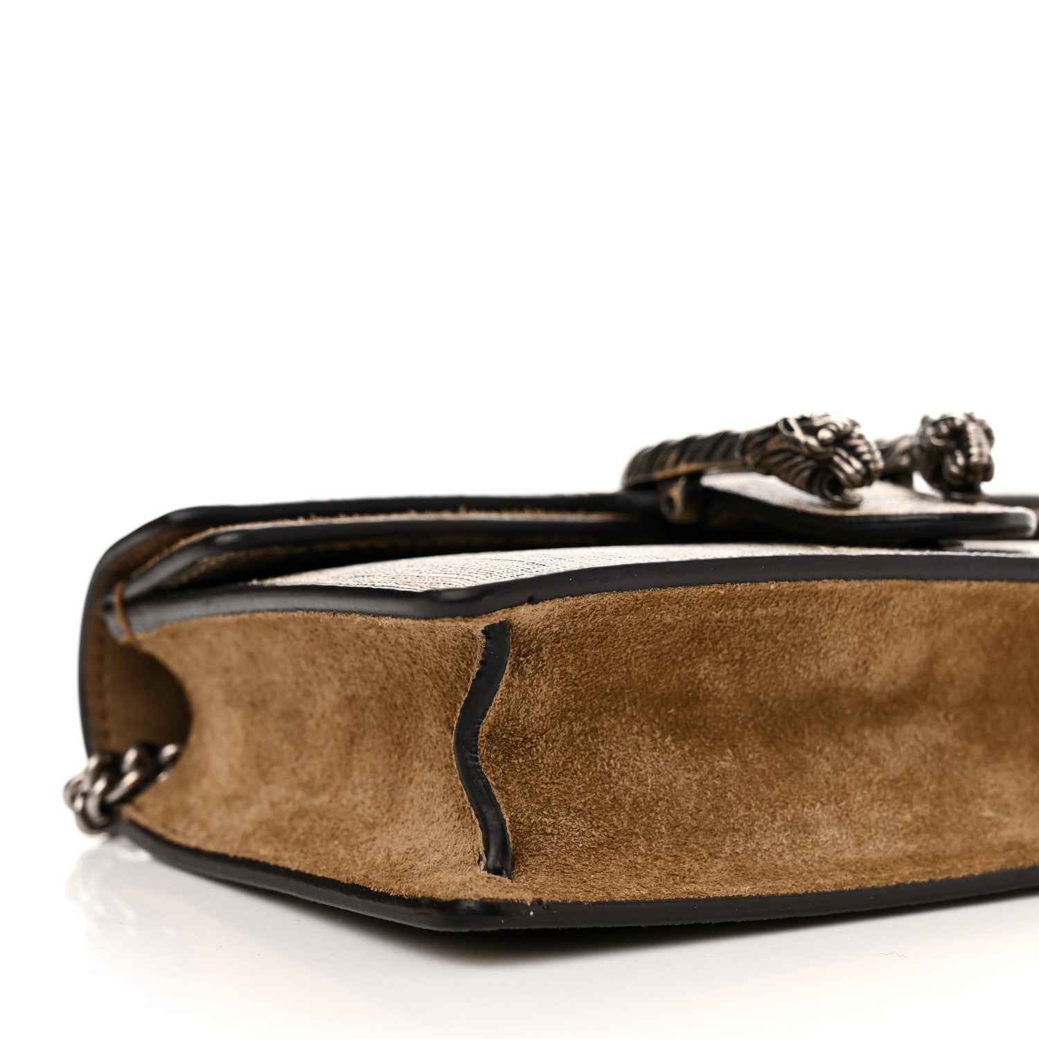 Gucci GG Supreme Monogram Super Mini Dionysus Shoulder Bag Taupe 8 of 10