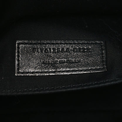 Saint Laurent Calfskin Matelasse Monogram Lou Camera Bag Dark Legion Red 7 of 9