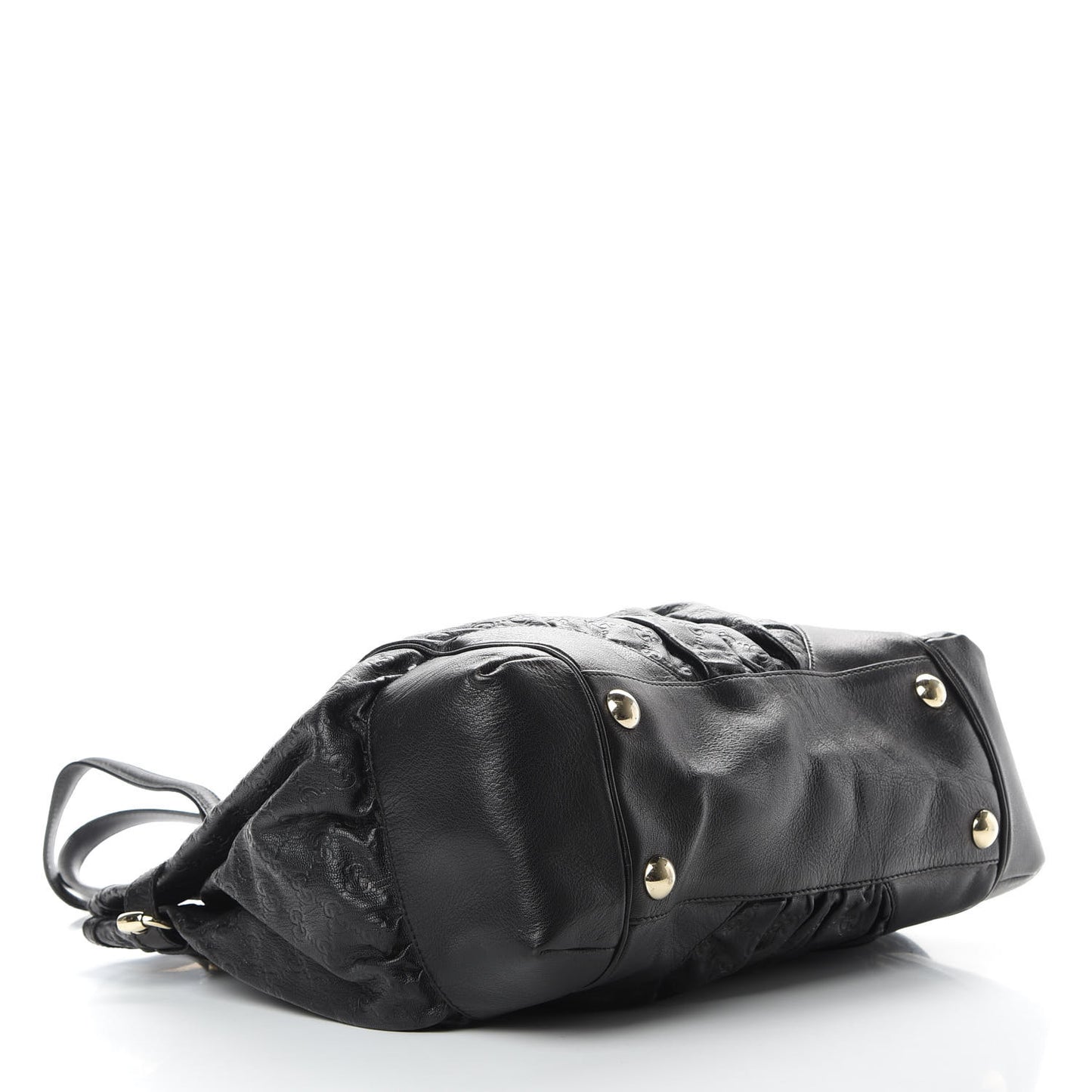 Guccissima Full Moon Tote Black