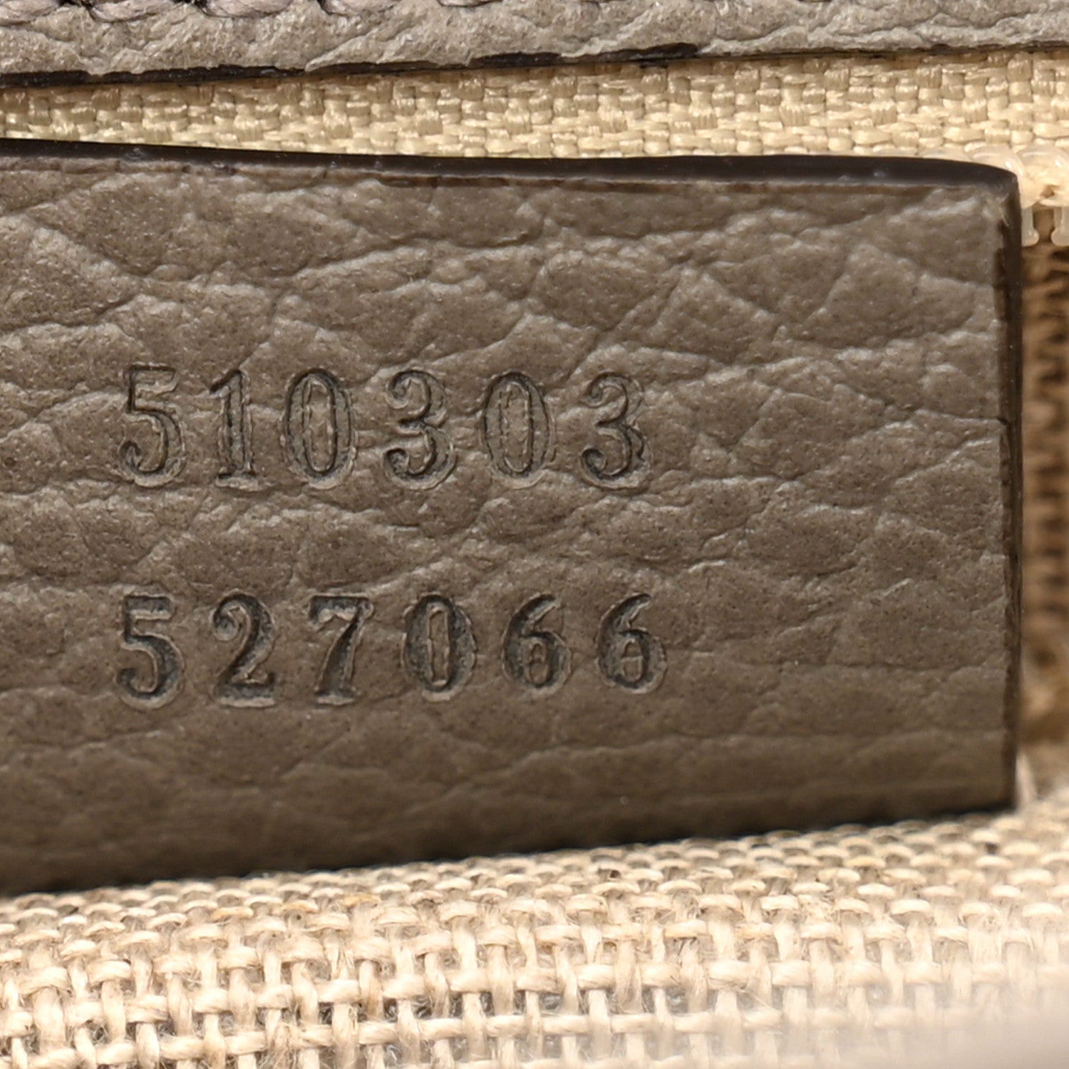 Gucci Dollar Calfskin Interlocking G Shoulder Bag Loess 8 of 12