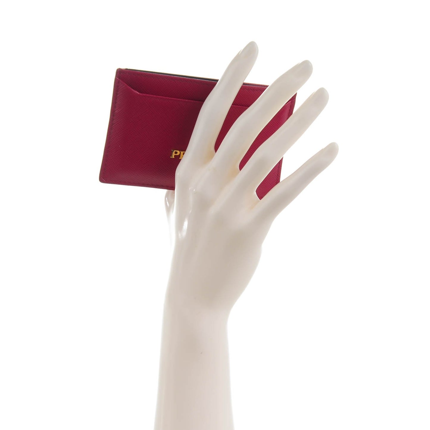 Saffiano Metal Card Case Ibisco