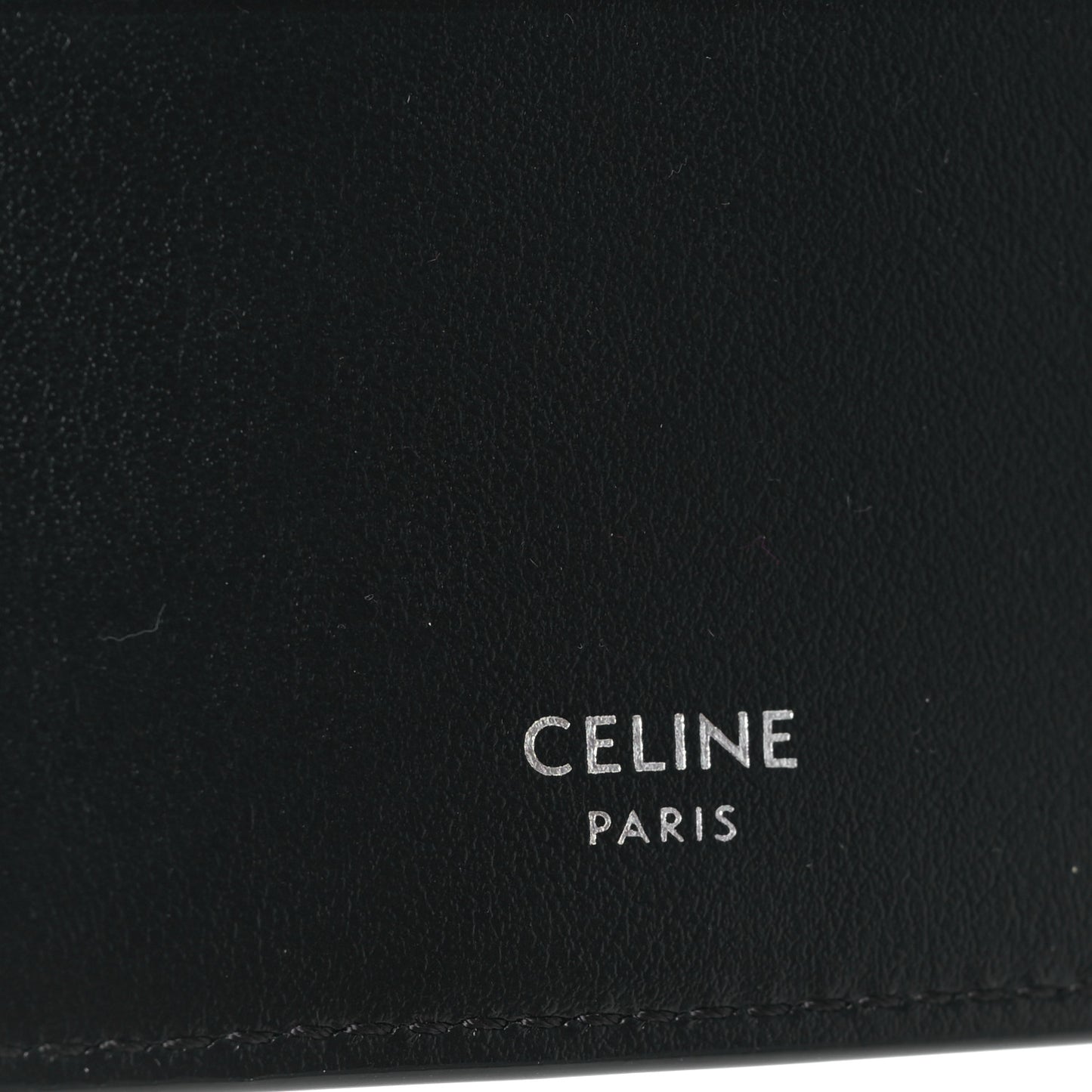 HOMME Calfskin Logo Bi-Fold Wallet Black