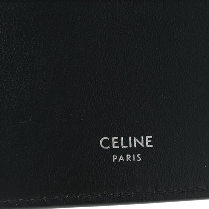 Celine HOMME Calfskin Logo Bi-Fold Wallet Black 6 of 9