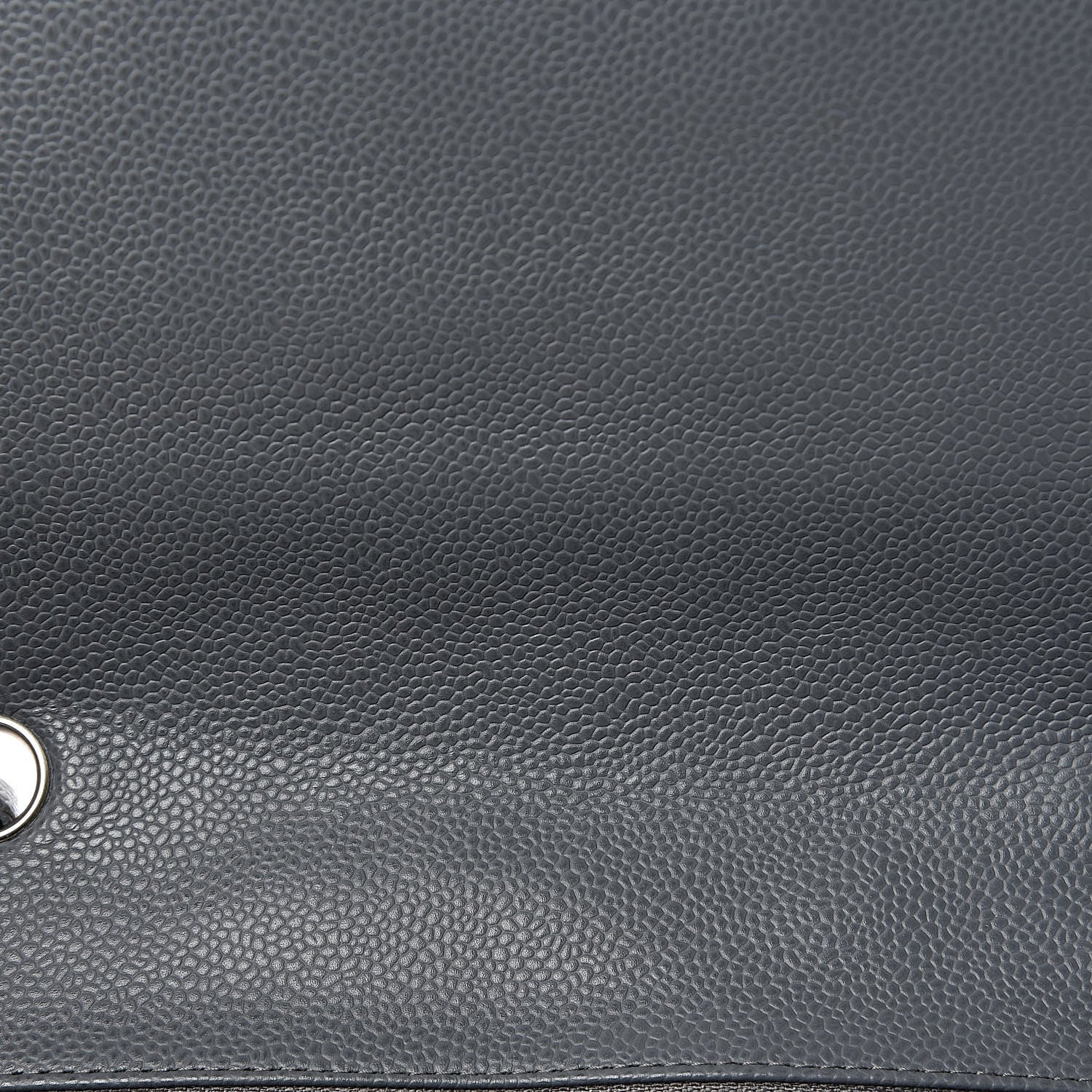 Chanel Caviar Quilted Jumbo Single Flap Grey 10 of 18
