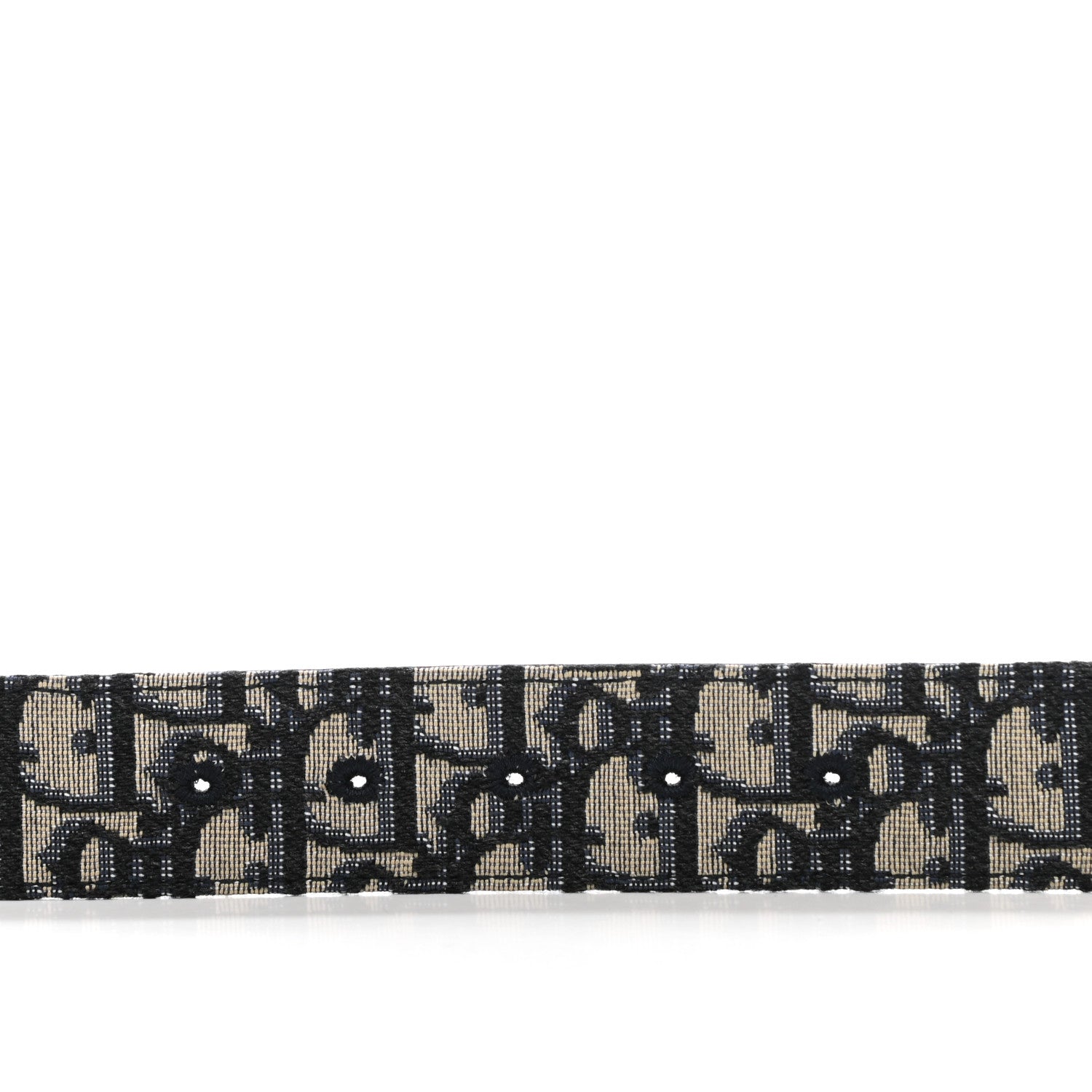 Christian Dior Oblique 35mm Belt 95 Blue Multi 3 of 6