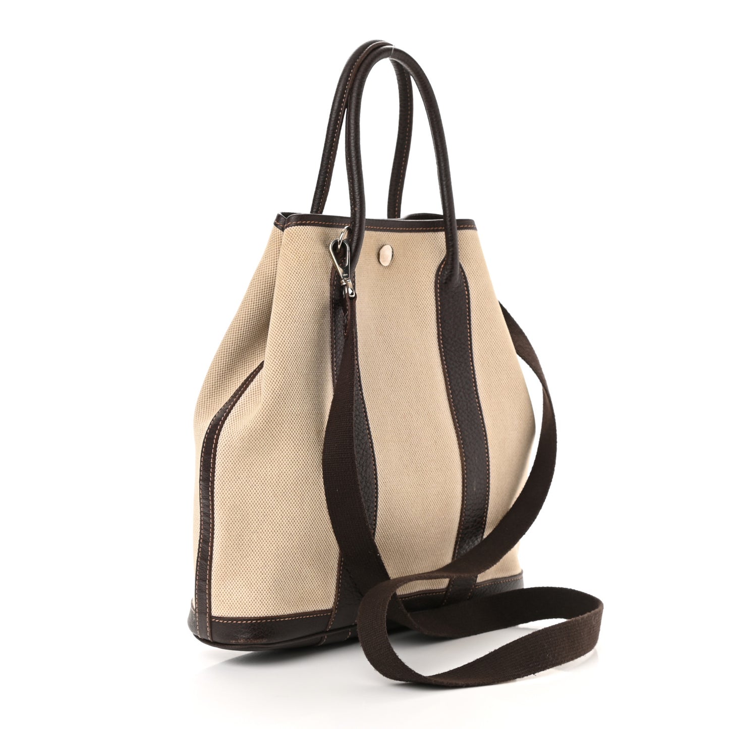 Buffle Skipper Toile Garden Party Vertical Tote Ebene