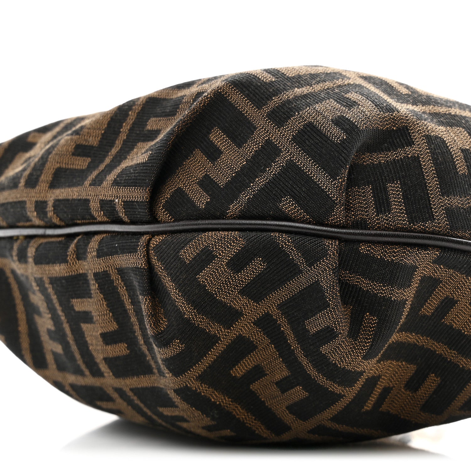 Fendi Zucca Small Chef Chain Hobo Tobacco 10 of 10