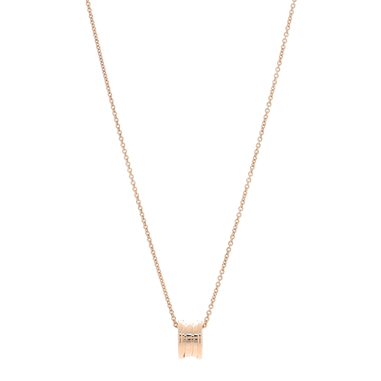 18K Rose Gold B.Zero1 Pendant Necklace