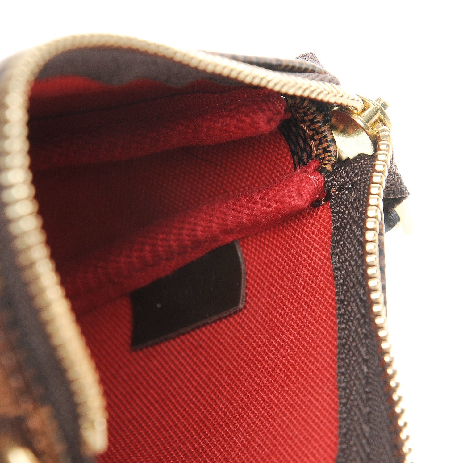 Louis Vuitton Damier Ebene Mini Pochette Accessories 7 of 8
