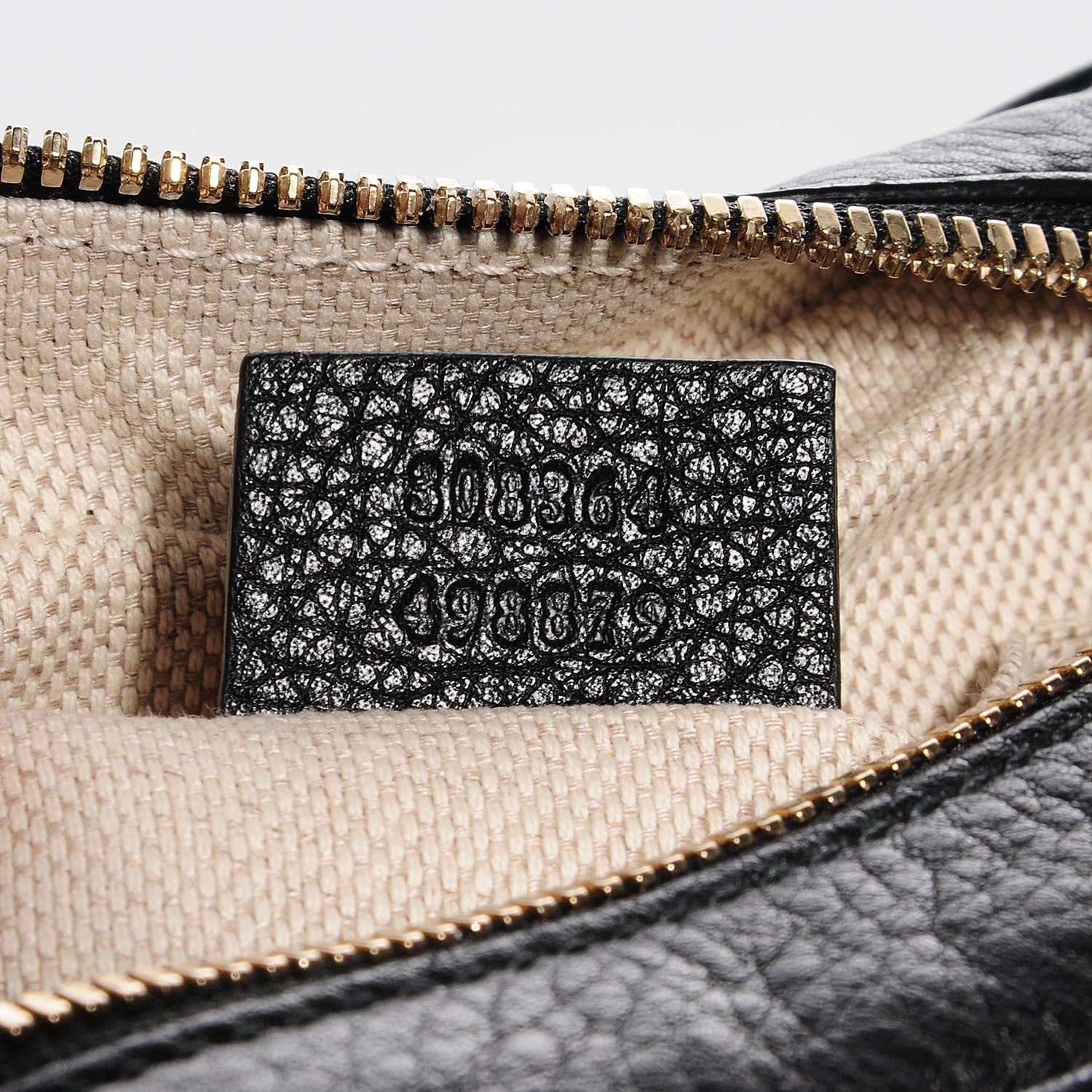 Gucci Pebbled Calfskin Small Soho Disco Bag Black 7 of 8