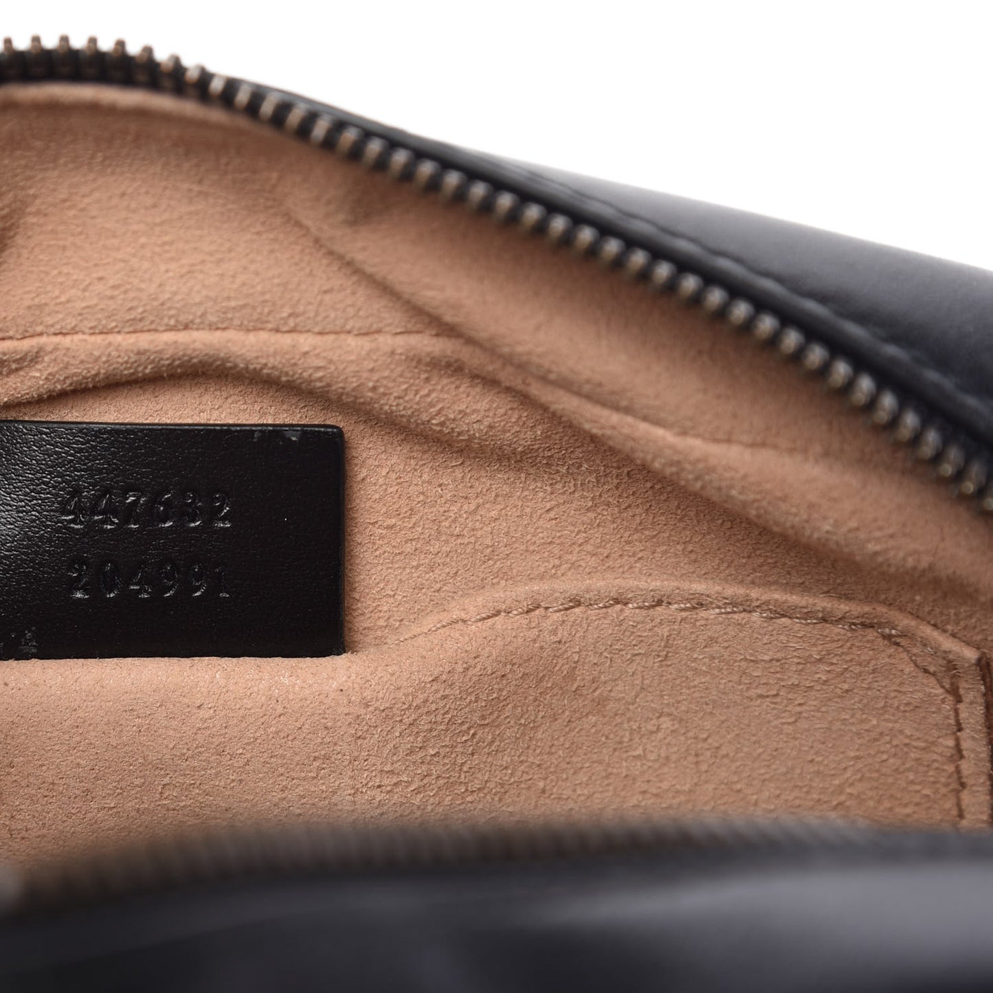 Calfskin Matelasse Small GG Marmont Chain Shoulder Bag Black