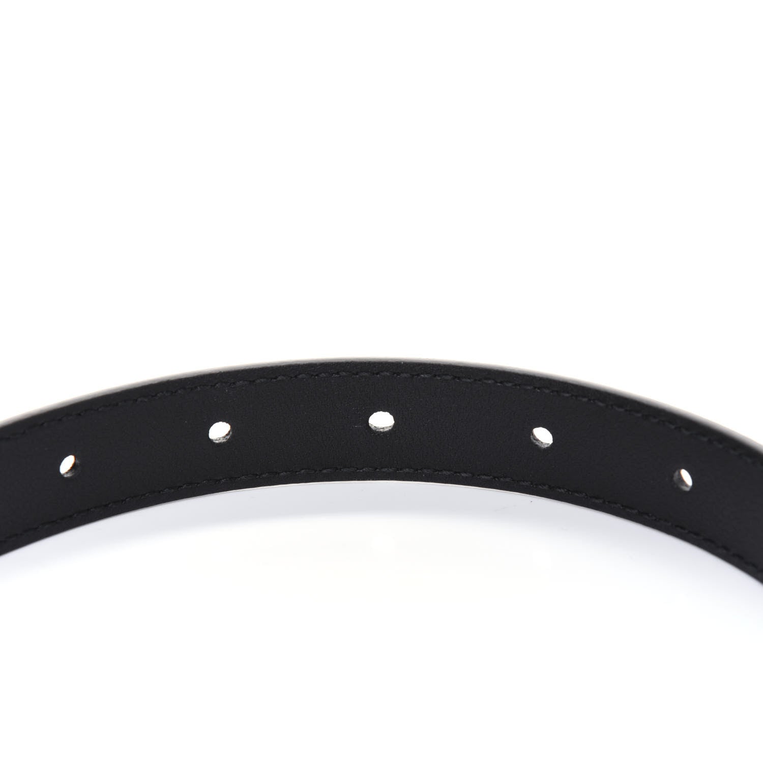 Gucci Calfskin Double G 20mm Belt 80 32 Black 4 of 6