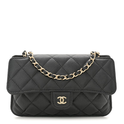 Chanel Caviar Fabric Graffiti Foldable Tote Bag With Chain Black Multicolor 3 of 19