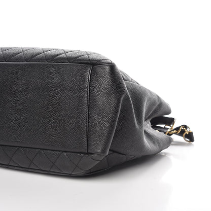 Chanel Caviar Quilted Grand Shopping Tote GST Black 11 of 11