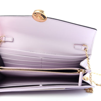 Fendi Vitello Cruise F is Fendi Continental Envelope Wallet on Chain Anemone 5 of 7