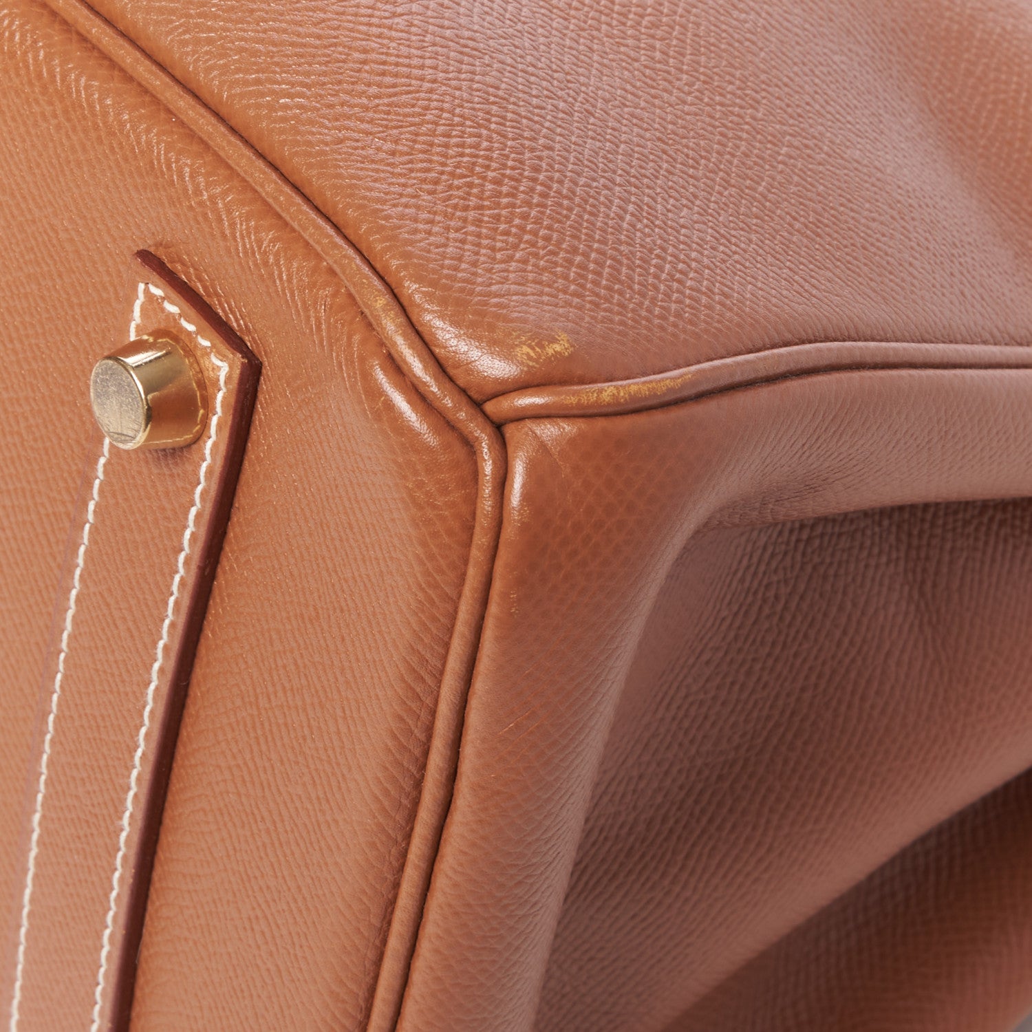 Hermes Courchevel Birkin 35 Gold 8 of 31