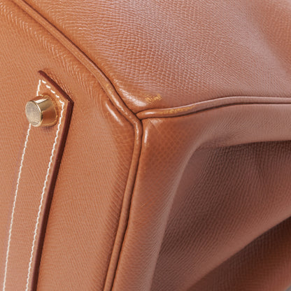 Hermes Courchevel Birkin 35 Gold 8 of 31