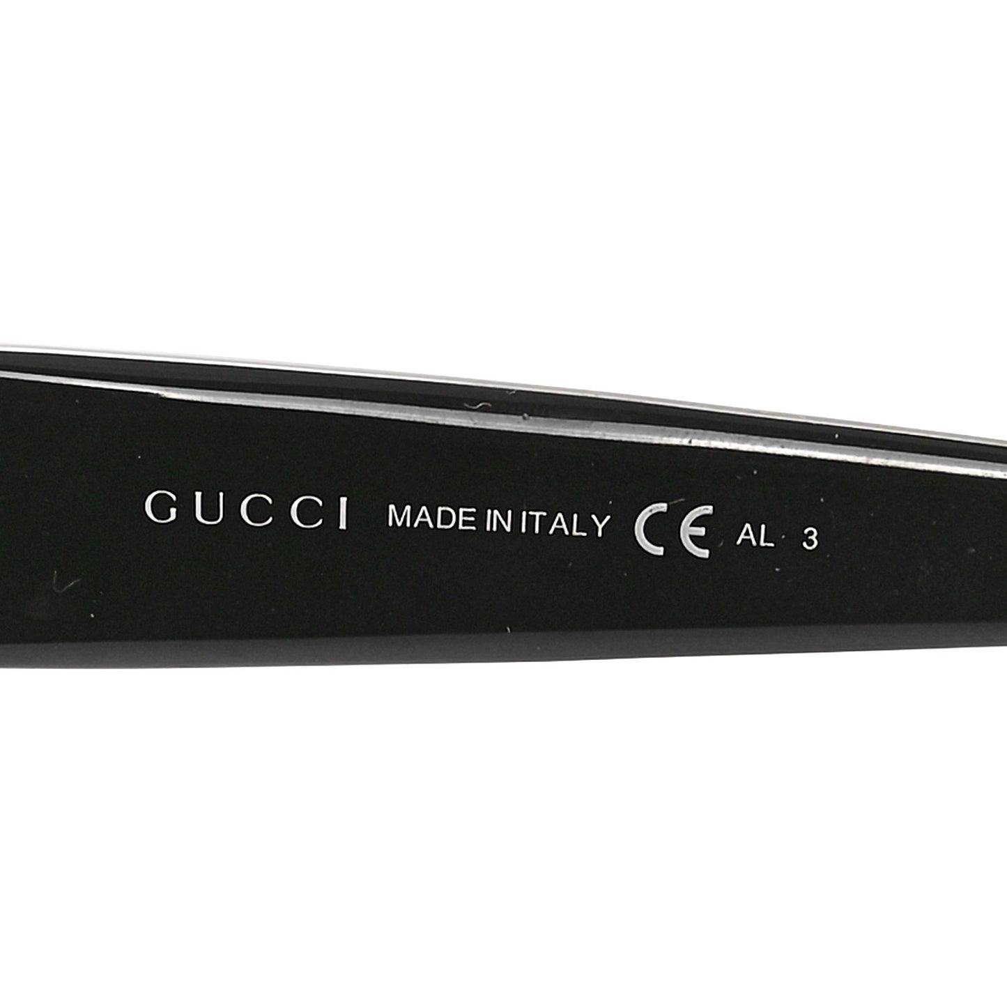 Acetate Square Frame Sunglasses GG3506S Black