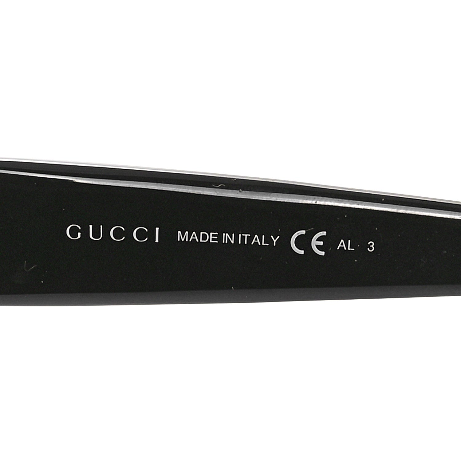 Gucci Acetate Square Frame Sunglasses GG3506S Black 5 of 7