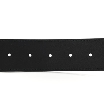 Gucci Textured Calfskin Double G 40mm Belt 90 36 Black 5 of 7
