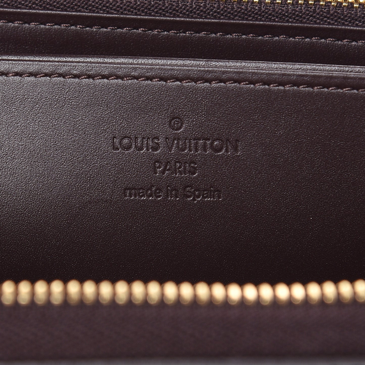 Vernis Zippy Wallet Amarante