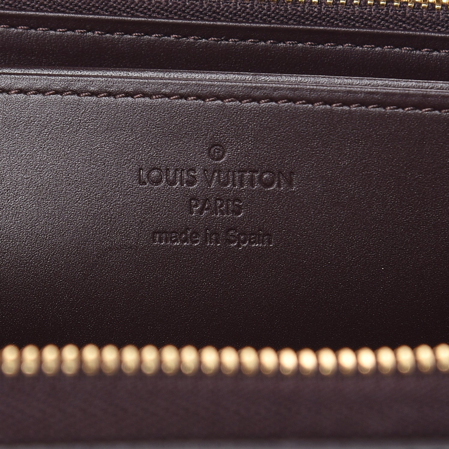 Louis Vuitton Vernis Zippy Wallet Amarante 6 of 6