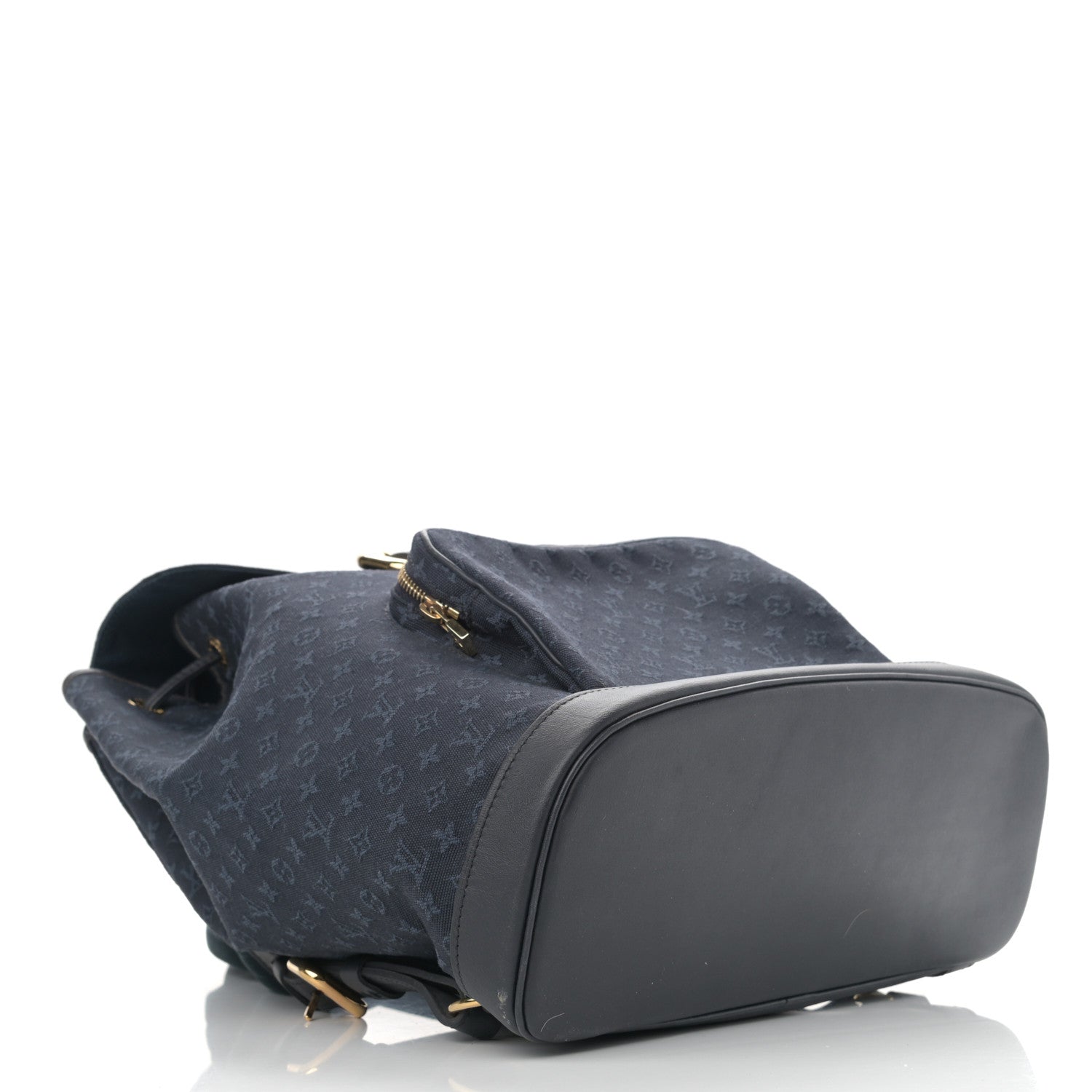 Louis Vuitton Mini Monogram Montsouris GM Backpack Blue 3 of 10