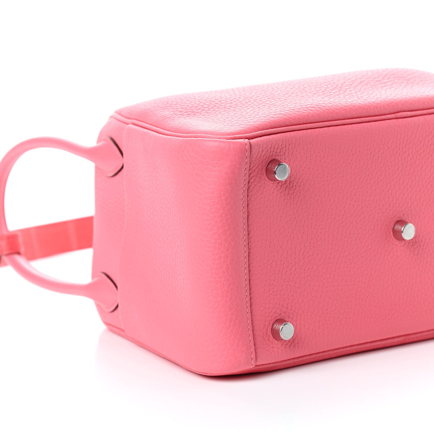 Taurillon Clemence Matte Niloticus Crocodile Touch Lindy 26 Rose Azalee