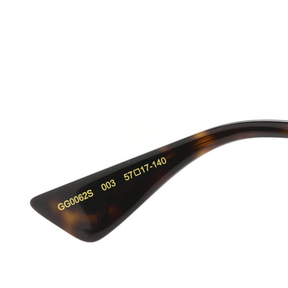 Gucci Metal Web Aviator Sunglasses GG0062S Green Red 5 of 8