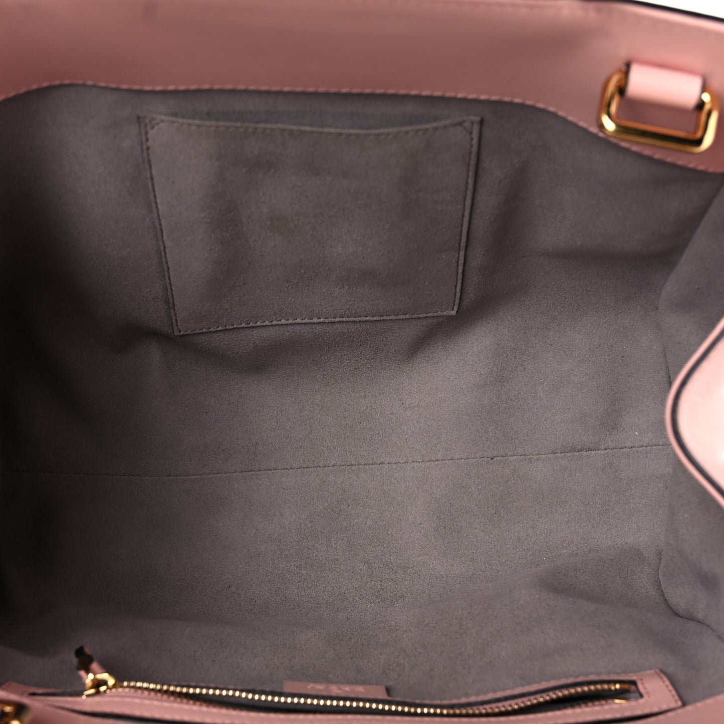 Nappa Bamboo Small Nymphaea Top Handle Bag Perfect Pink