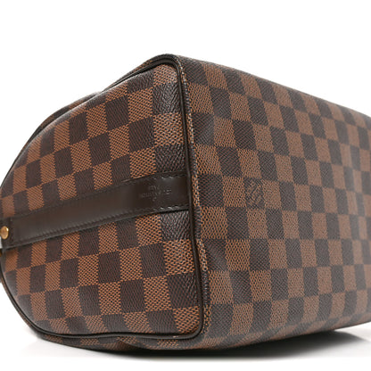 Louis Vuitton Damier Ebene Speedy Bandouliere 25 9 of 10