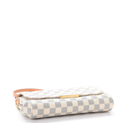 Louis Vuitton Damier Azur Favorite MM 5 of 10