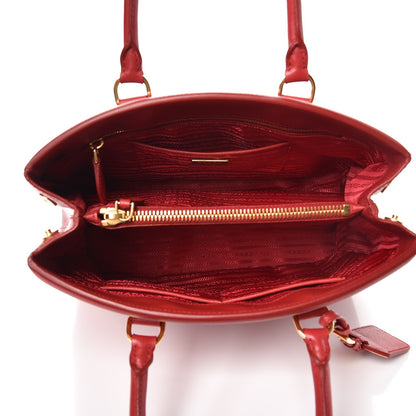 Prada Saffiano Lux Parabole Tote Fuoco 5 of 7