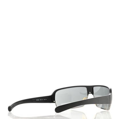 Prada Metal Rubber Linea Rossa Sport Sunglasses SPS 03G Black 3 of 5