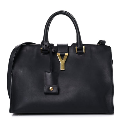 Saint Laurent Calfskin Small Classic Y Cabas Navy Blue 1 of 20