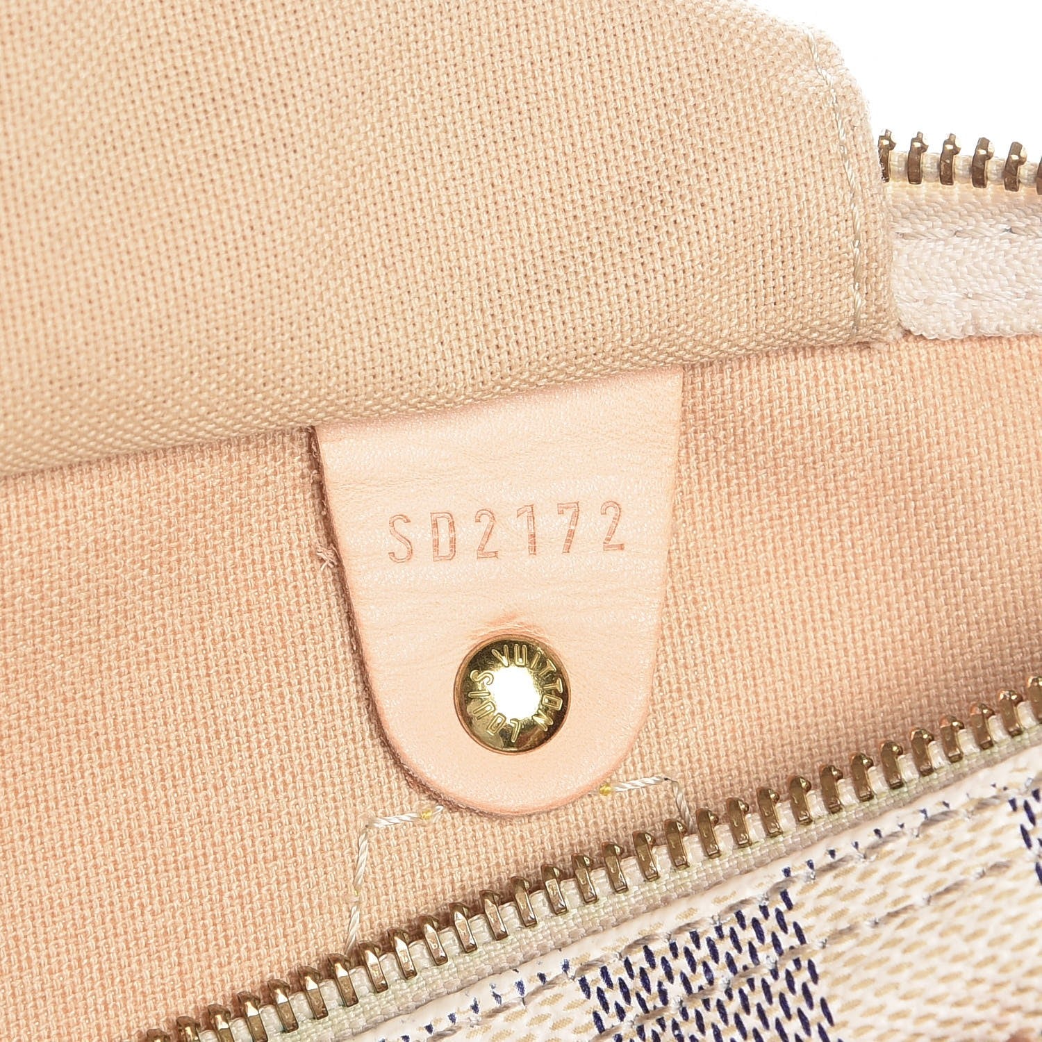 Louis Vuitton Damier Azur Speedy 30 7 of 17