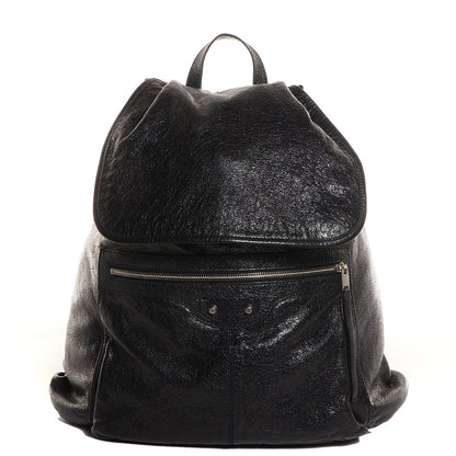 Balenciaga Agneau Classic Hardware S Traveler Backpack Black 1 of 10