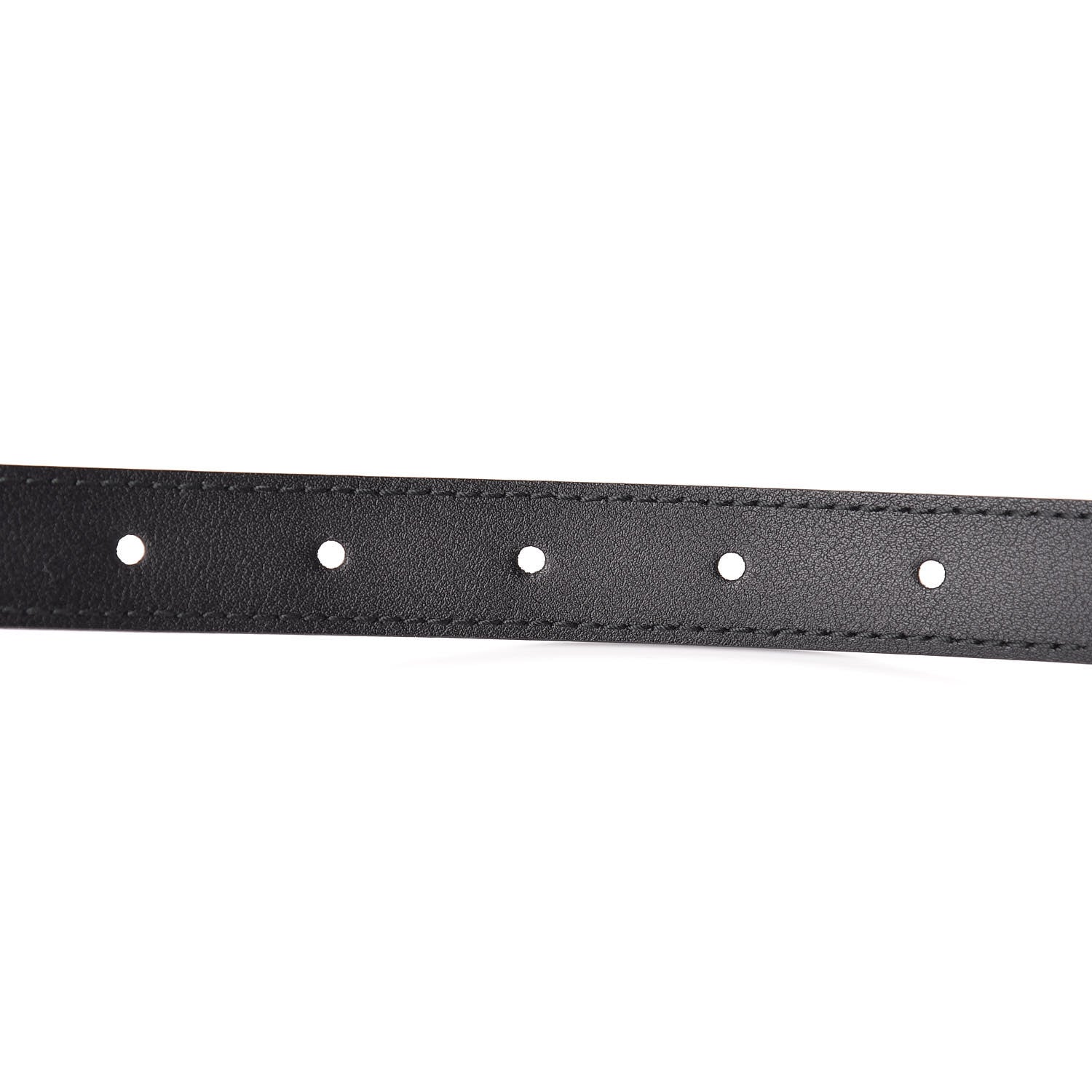 Gucci Calfskin Double G 20mm Belt 80 32 Black 6 of 7