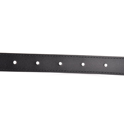 Gucci Calfskin Double G 20mm Belt 80 32 Black 6 of 7