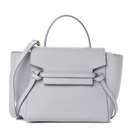 Celine Grained Calfskin Micro Belt Bag Pearl Blue 1 of 5