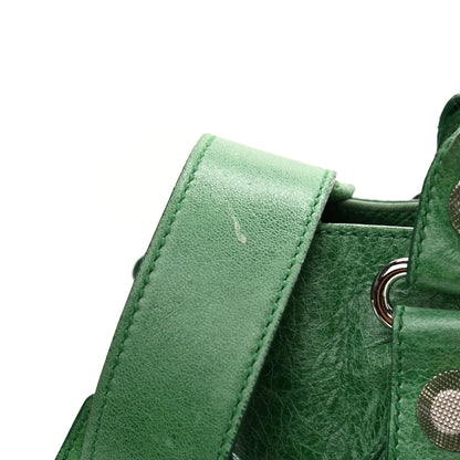 Balenciaga Agneau Giant 21 Silver Hardware City Vert Gazon 12 of 18