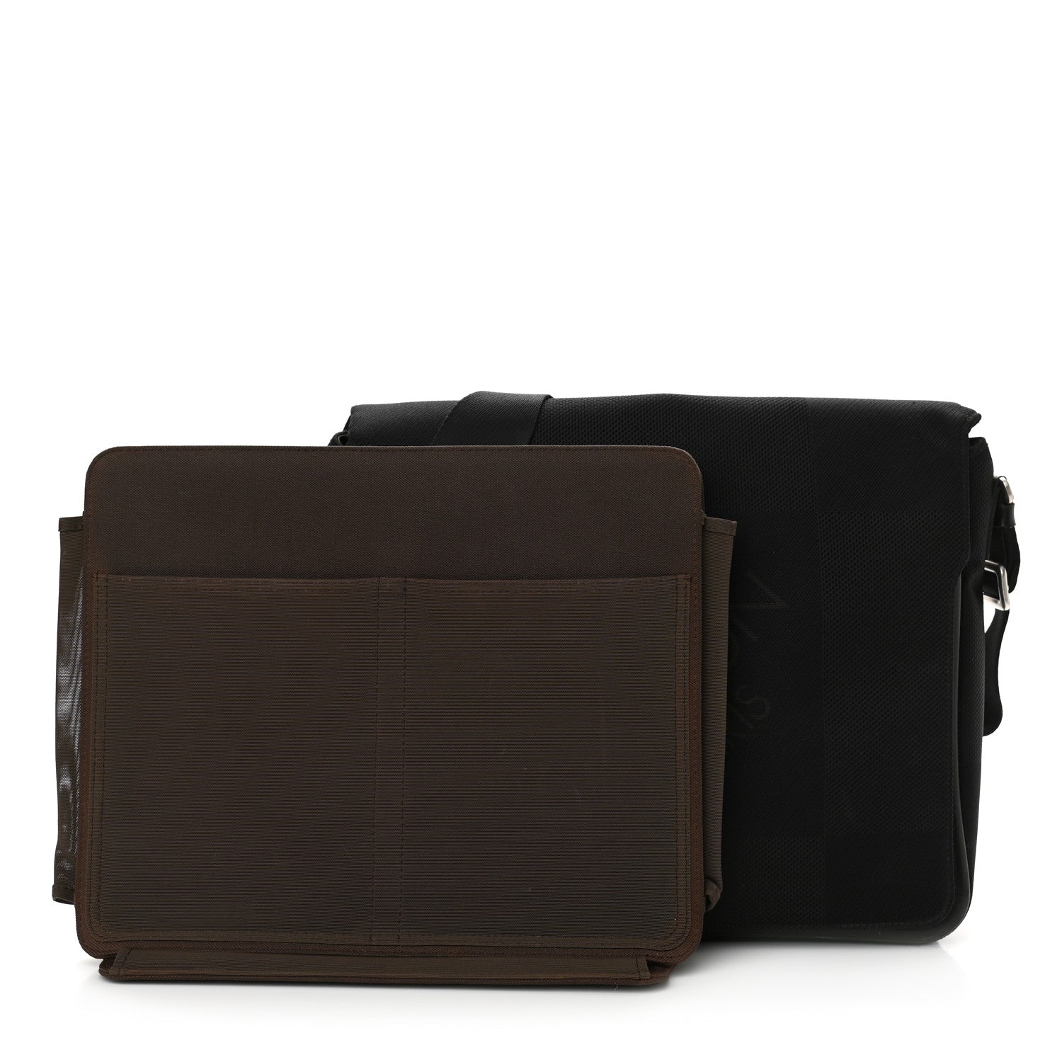 Louis Vuitton Damier Geant Petit Messenger Bag Black 1 of 12