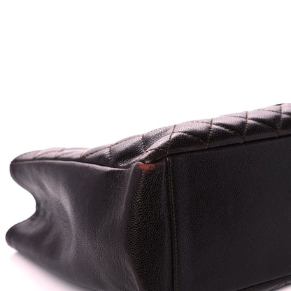 Chanel Caviar Quilted Grand Shopping Tote GST Black 9 of 16