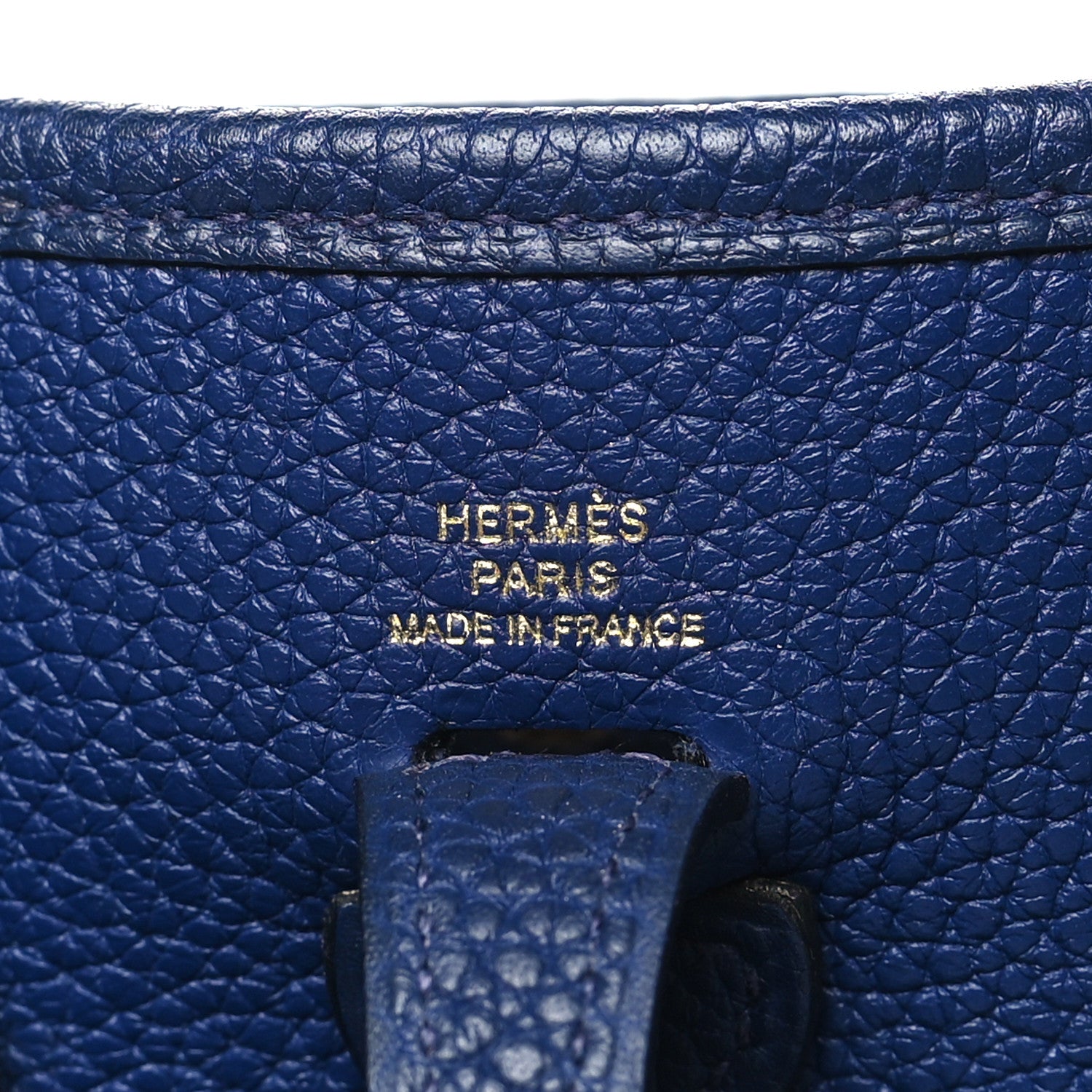 Hermes Taurillon Maurice Amazone Evelyne TPM Bleu Saphir Blue Indigo 6 of 11