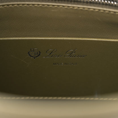 Loro Piana Grained Calfskin Fleur Crossbody Green 6 of 12