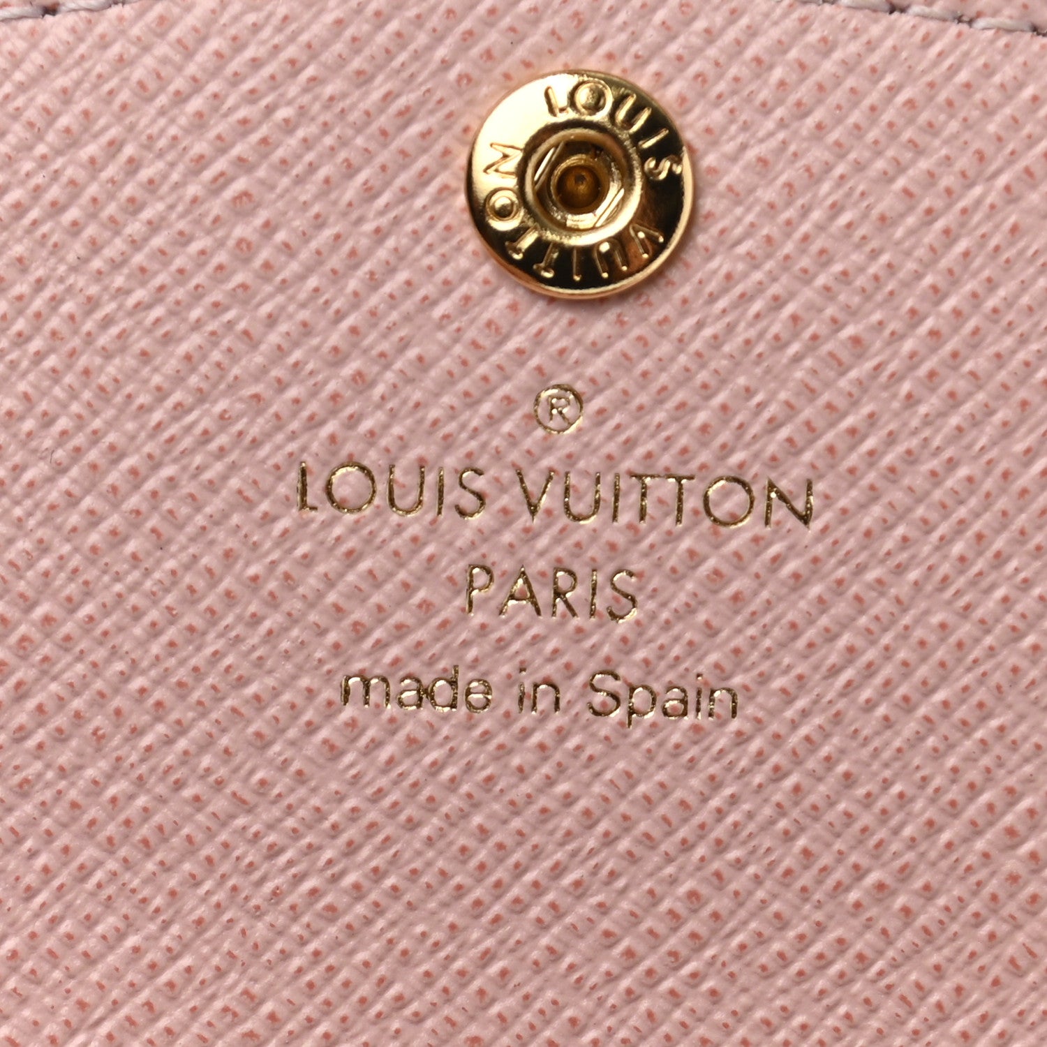Louis Vuitton Damier Azur Rosalie Coin Purse Rose Ballerine 6 of 7