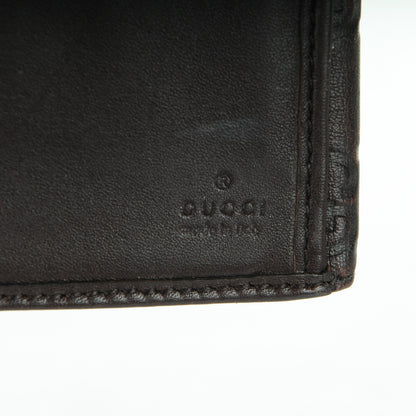 Gucci Guccissima Heart Continental Wallet Dark Brown 6 of 7